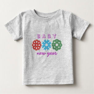 Karate Kat Baby Neujahr T-shirt