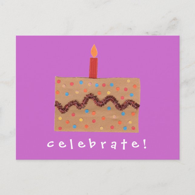 Karate Kat Graphics Einladung zum Geburtstag (Vorderseite)