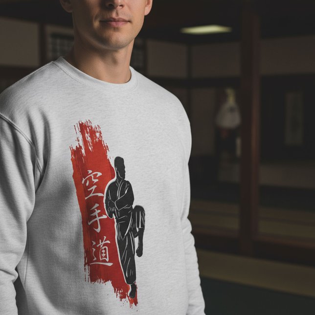 Karate Kata - Die Kunst innerhalb des Schlags Sweatshirt (Von Creator hochgeladen)