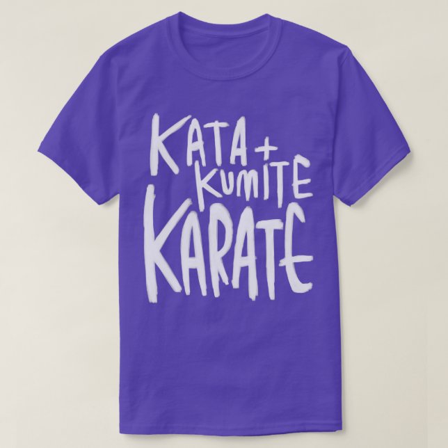 Karate Kata Kumite T-Shirt (Design vorne)