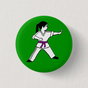 Karate Kid 6 pinback Knopf Button