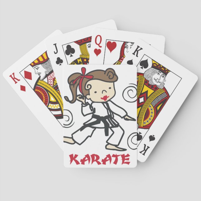 Karate Kid Spielkarten (Rückseite)