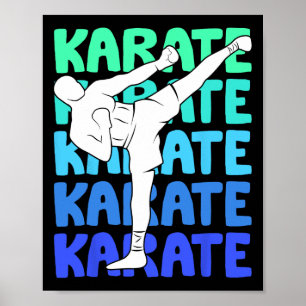Karate Kids Boys Poster