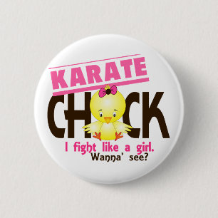 Karate-Küken 1 Button
