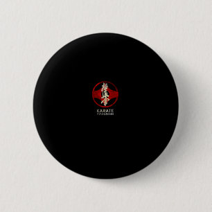 Karate Kyokushin Pullover Hoodie Button