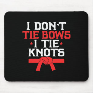 Karate-Lehrer Karateka-Schüler Kampfsportgürtel Mousepad