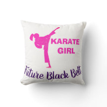 Karate-Mädchen Future Black Belt Motivationsdeko