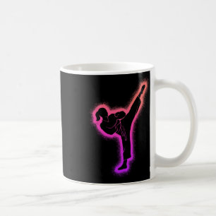 Karate-Mädchen Kampfsport Kinder Frauen Mädchen Ta Kaffeetasse