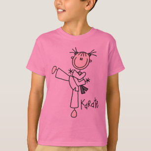Karate-Mädchen-T-Shirts und Geschenke T-Shirt