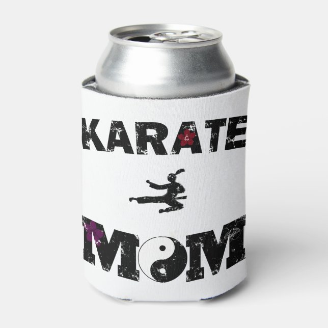 Karate MAMA Dosenkühler (Kanne Vorderseite)