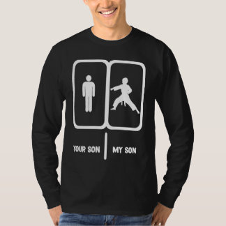 Karate-Mama Junge dein Sohn mein Sohn Karate-Vater T-Shirt