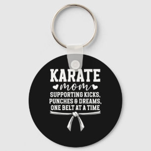 Karate-Mama Karate Mama Beste Karate-Mutter Schlüsselanhänger