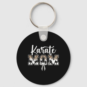 Karate-Mama Karate Mutter Schlüsselanhänger