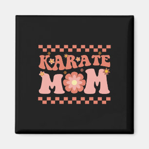 Karate Mama Karate Player Martial Art Lover Karate Magnet