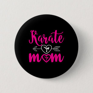 Karate-Mama - Mama kann Karate herstellen Button