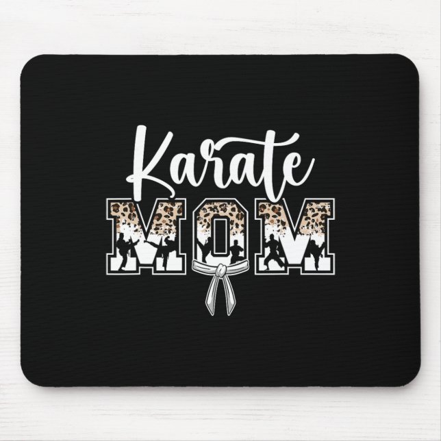 Karate Mama Mousepad (Vorne)