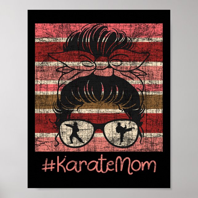 Karate Mama - Selbstverteidigung der Kampfkünste v Poster (Vorne)