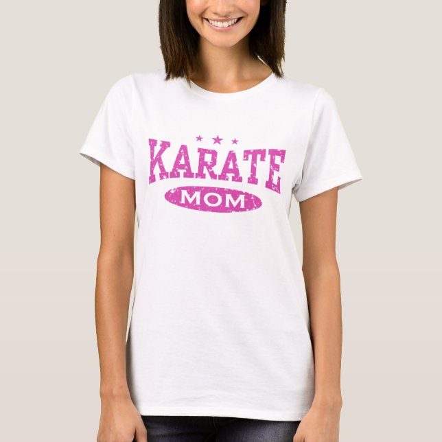 Karate Mama T-Shirt (Vorderseite)