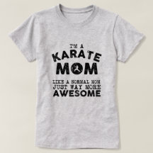 Karate-Mama Vintag (Schwarzes)