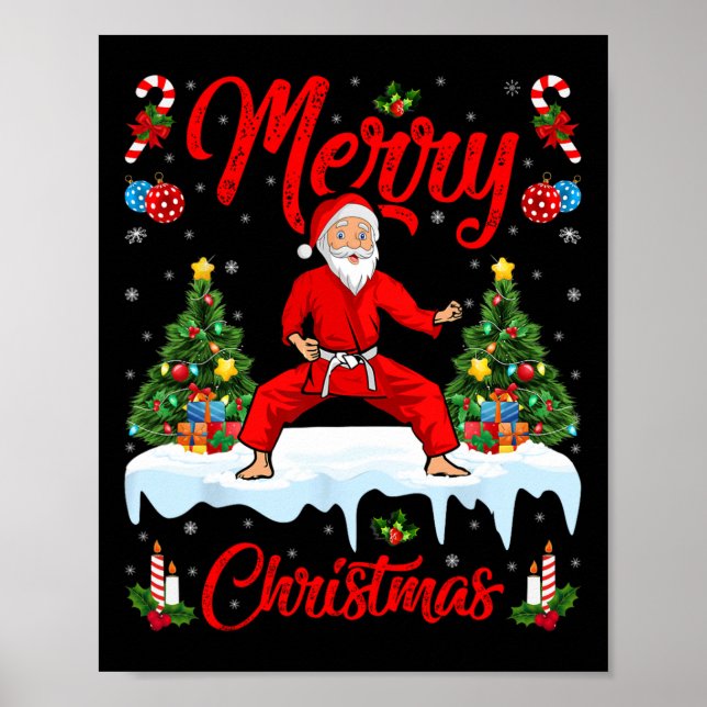 Karate Martial Art Lover Poster (Vorne)