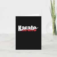 Karate Martial Arts Abstrakt Swish