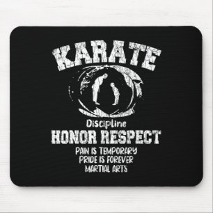 Karate Martial Arts Definition Funny Black Belt Gr Mousepad