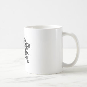 Karate Martial Arts Flying Kick Boxen Kickboxer T Kaffeetasse