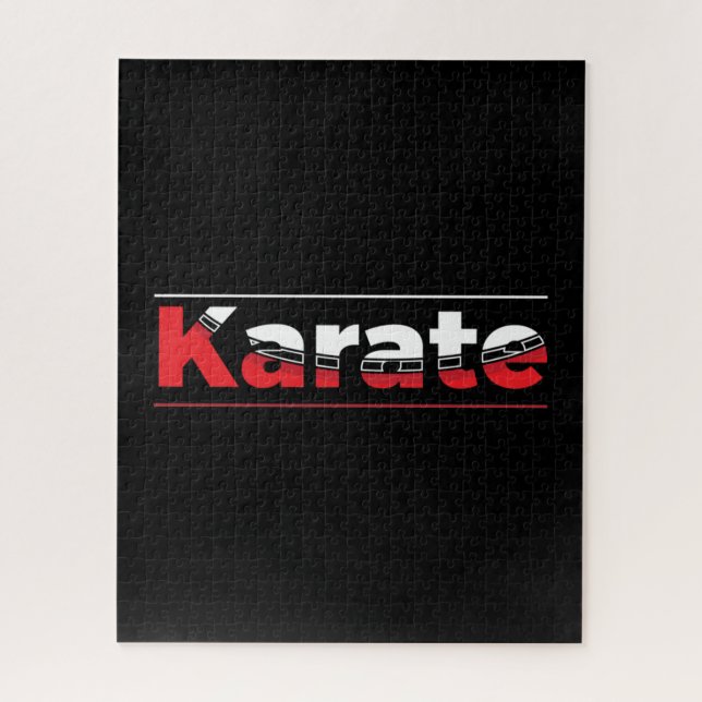 Karate Martial Arts Red (Vertikal)