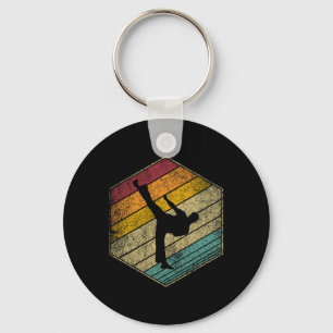Karate Martial Arts Retro Style Vintager 70er 80er Schlüsselanhänger