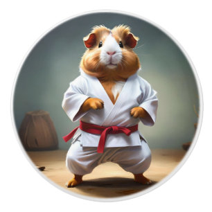 Karate Meerschweinchen, Keramikknauf