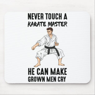 Karate Meister Zitate über Kampfsport Lustiges Ges Mousepad