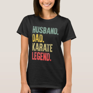 Karate - Mens Funny Vintages Geschenk Husband Vate T-Shirt