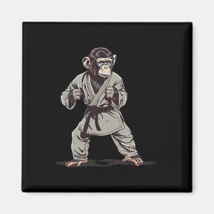 Karate Monkey Kickboxing Judo Jiu-jitsu Mixed Mart Magnet