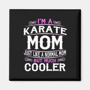 Karate-Mutter der Frauen Magnet