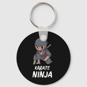 Karate Ninja Boy Funny Martial Arts Sports Schlüsselanhänger