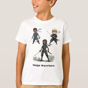 Karate Ninja Boys Geburtstagsbash T-Shirt