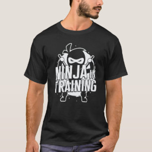 Karate-Ninja in Ausbildung Taekwondo-Kämpfer Karat T-Shirt