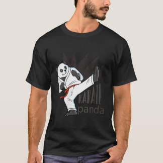 Karate Panda Coon Bear Sport Mial T-Shirt