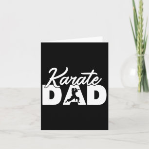 Karate Papa - Funny Karate Vater Geschenk Karte