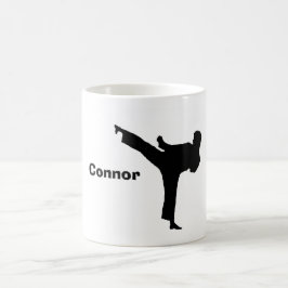"Karate-" personalisierte Tasse
