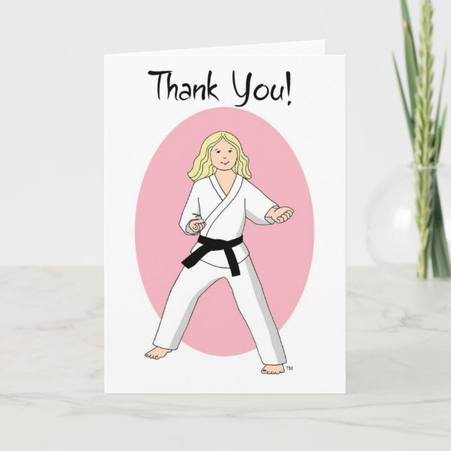 Karate Princess Merci Cartes (Devant)