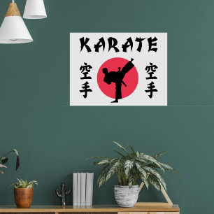 Karate Rising Sun  Poster