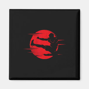 Karate Schatten Judo Kampfsport Japan Kung Fu Taek Magnet