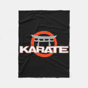 Karate Shinto Shrine Zen Fleecedecke