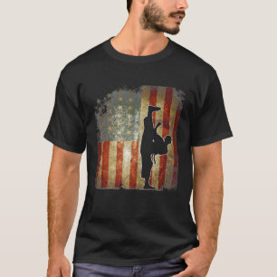 Karate Shirt - Funny Taekwondo Flag Tshirt Premium