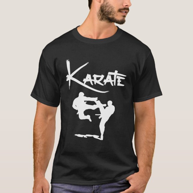 Karate Shirt - Karateka Martial Arts Shirt (Vorderseite)