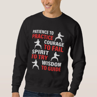 Karate Student Lehrer Ausbilder Karateka Pr Sweatshirt