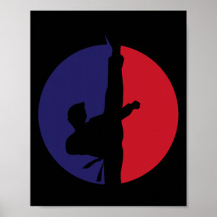 Karate-Symbol Poster