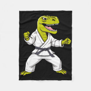 Karate T-Rex Kampfsport Taekwondo Kickboxen für Fleecedecke