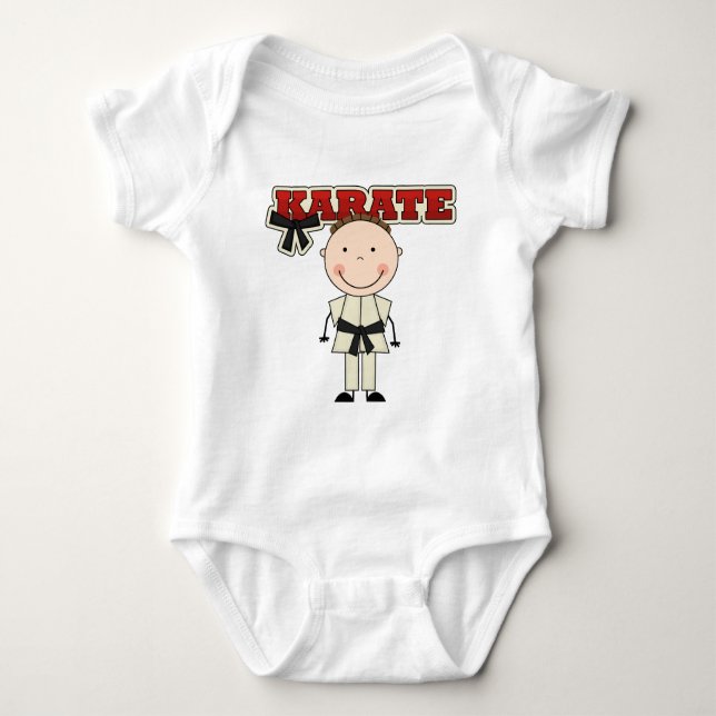 KARATE - T-shirts et cadeaux Brunette Boy (Devant)